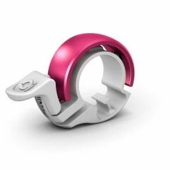 Knog Glocke Oi Small White/pink | Lenkerdurchmesser: 22,2 Mm