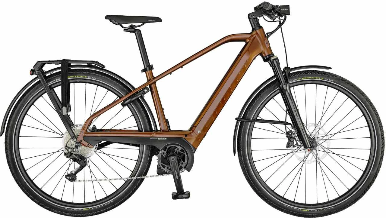 Scott Silence ERIDE 30 Men Dark Ochre / Eclipse Blue E-Bike Trekkingrad Herren