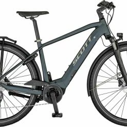 Scott Sub Tour ERIDE 20 Men Petrol Blue / Gloss Metal Beige / Black E-Bike Trekkingrad Herren