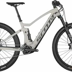 Scott Strike ERIDE 910 Misty Grey / Army Green E-Bike Fully Mountainbike