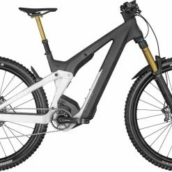 Scott Patron ERIDE 900 Tuned White Gloss / Raw Carbon E-Bike Fully Mountainbike