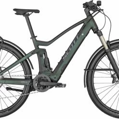 Scott Axis ERIDE FS Iridium Black / Reflective Silver E-Bike Fully Mountainbike Trekkingrad