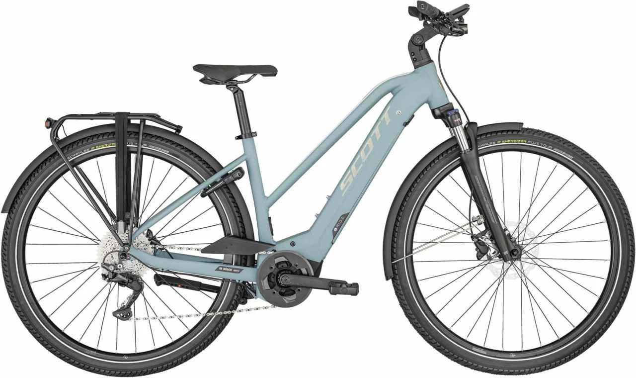 Scott Sub Tour ERIDE 10 Lady Muted Blue E-Bike Trekkingrad Damen
