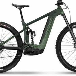 Ghost E-Riot EN Universal Dark Green / Metallic Green E-Bike Fully Mountainbike