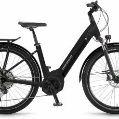 Winora Yucatan 12Pro I630Wh Schwarz Matt E-Bike Trekkingrad Tiefeinsteiger