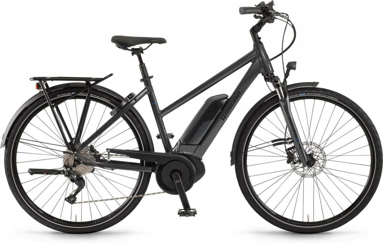 Winora Sinus Tria 10 500Wh Graphit E-Bike, Trekkingrad