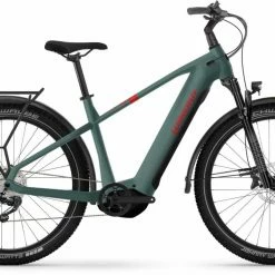 Winora Yucatan X12 Metallic Stone Blue Matte E-Bike Trekkingrad Herren