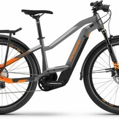 Haibike Trekking 10 I625Wh Titan/lava Matte E-Bike Trekkingrad Damen