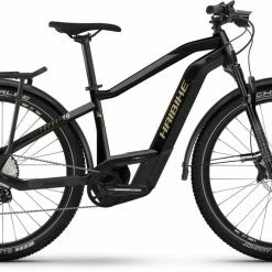 Haibike Trekking 11 Gloss Blk Metal / Tan E-Bike Trekkingrad Herren