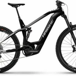 Haibike AllMtn CF 8 Gloss Black White E-Bike Fully Mountainbike