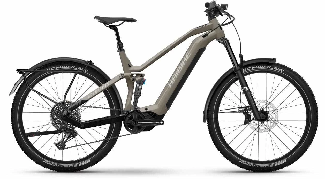 Haibike Adventr FS 10 Gloss Warm / Grey Blk E-Bike Fully Mountainbike