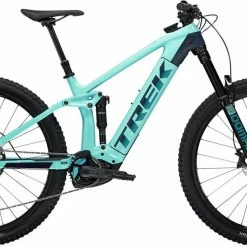 Trek Rail 9.7 Miami Green / Nautical Navy E-Bike Fully Mountainbike