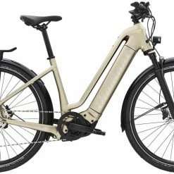 Diamant Zouma Deluxe+ TIE Alvitgrau Metallic E-Bike Trekkingrad Tiefeinsteiger