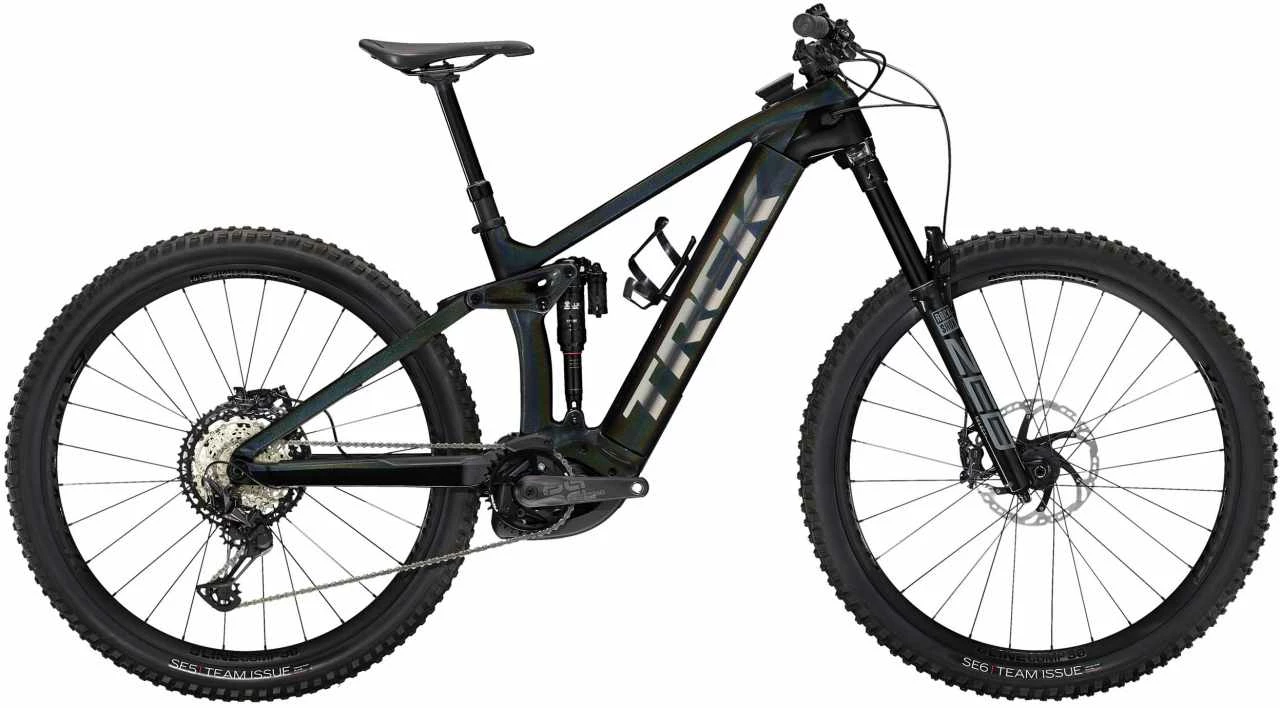 Trek Rail 9.8 XT Dark Prismatic / Trek Black E-Bike Fully Mountainbike