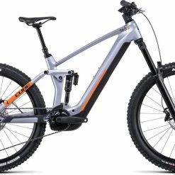 Cube Stereo Hybrid 160 HPC SL 750 27.5 Polarsilver N Orange E-Bike Fully Mountainbike