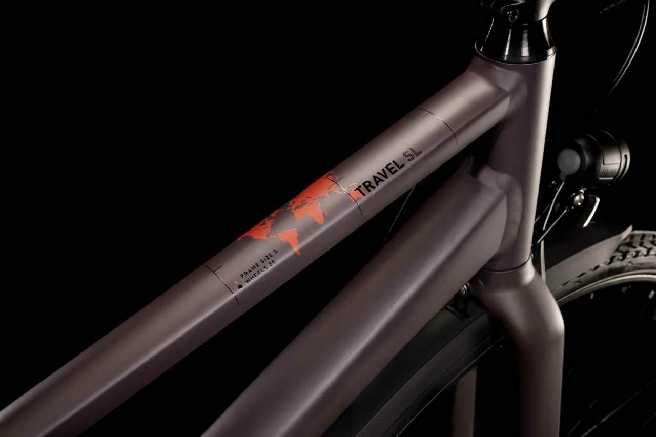 Cube Travel SL Blackred N Red Trekkingrad Herren â Bild 2