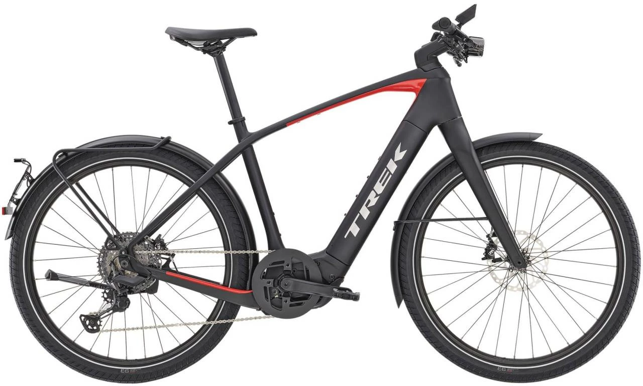 Trek Allant+ 9.9S Matte Trek Black 45km/h E-Bike Trekkingrad Herren