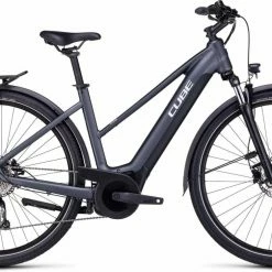 Cube Touring Hybrid ONE 625 Grey N White E-Bike Trekkingrad Damen