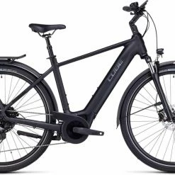 Cube Touring Hybrid Pro 625 Black N Metal E-Bike Trekkingrad Herren