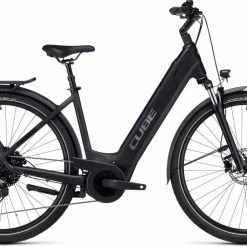 Cube Touring Hybrid Pro 625 Black N Metal E-Bike Trekkingrad Tiefeinsteiger