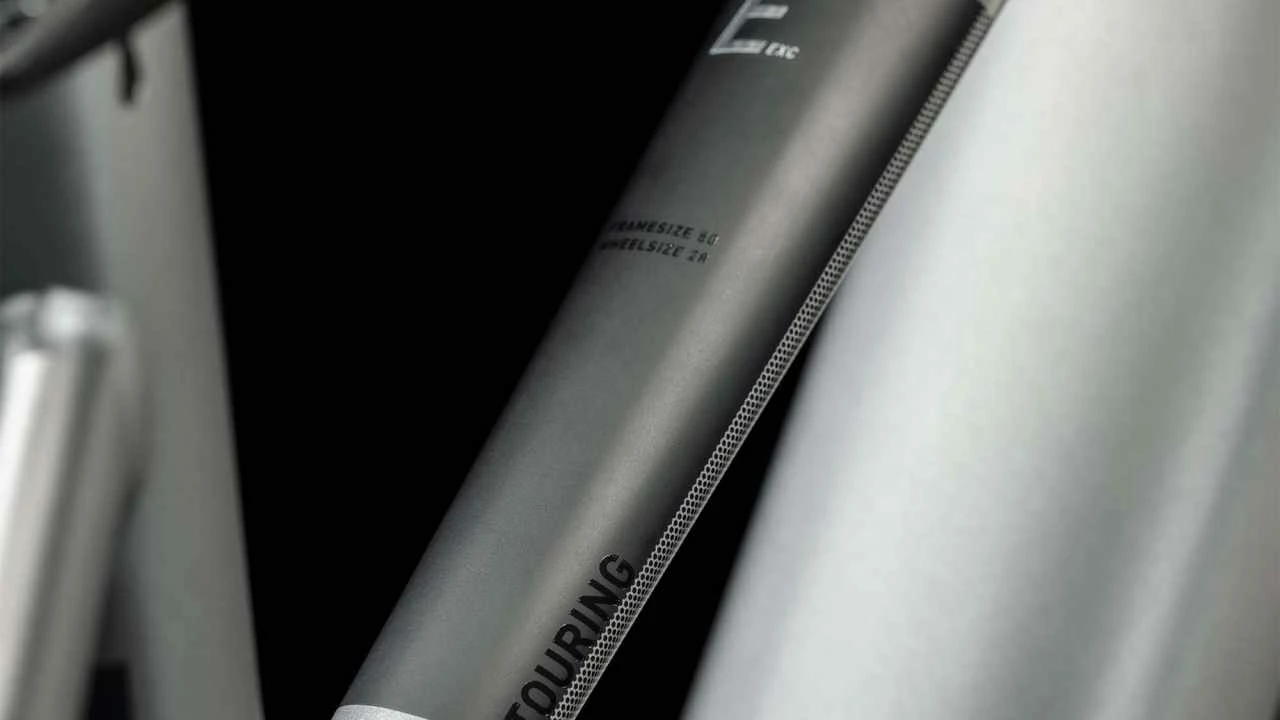 Cube Touring Hybrid EXC 625 Grey N Metal E-Bike Trekkingrad Damen â Bild 2