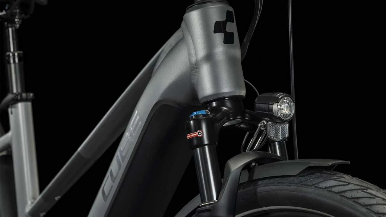 Cube Touring Hybrid EXC 625 Grey N Metal E-Bike Trekkingrad Damen â Bild 5