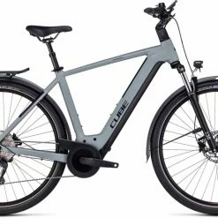 Cube Kathmandu Hybrid ONE 750 Swampgrey N Black E-Bike Trekkingrad Herren