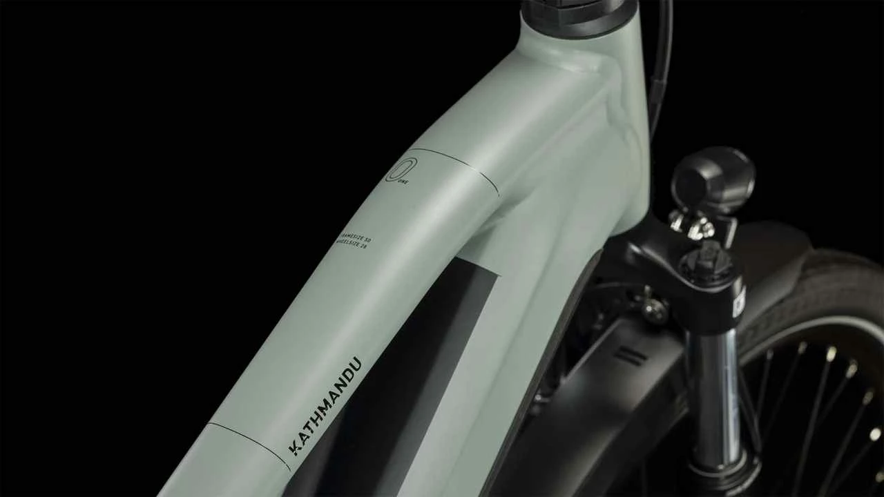 Cube Kathmandu Hybrid ONE 750 Swampgrey N Black E-Bike Trekkingrad Damen â Bild 2