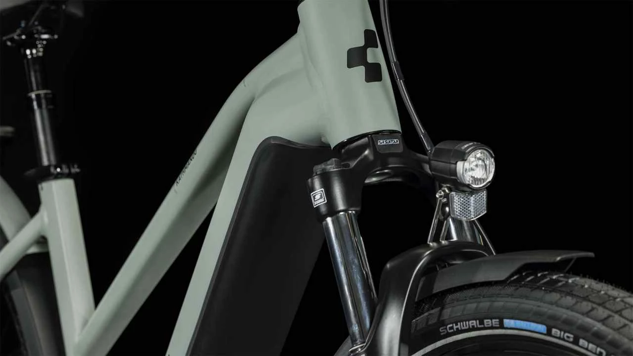 Cube Kathmandu Hybrid ONE 750 Swampgrey N Black E-Bike Trekkingrad Damen â Bild 5