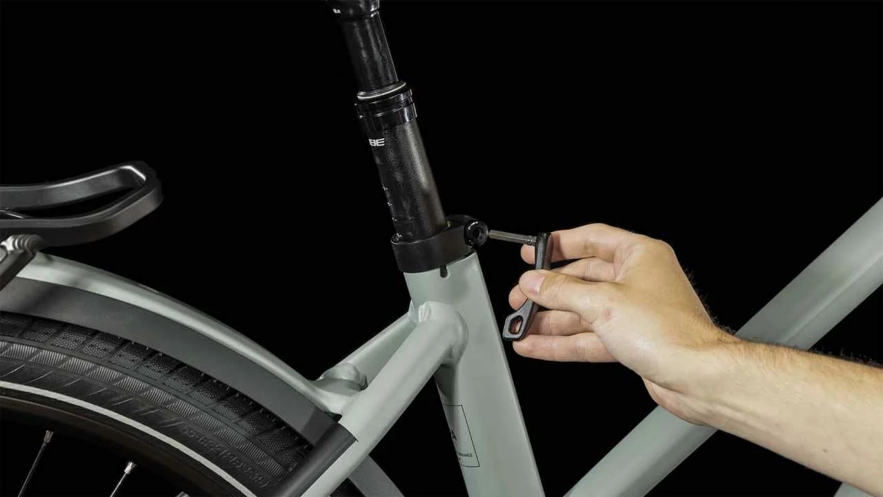 Cube Kathmandu Hybrid ONE 750 Swampgrey N Black E-Bike Trekkingrad Damen â Bild 6