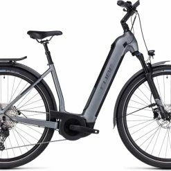Cube Kathmandu Hybrid Pro 750 Flashgrey N Metal E-Bike Trekkingrad Tiefeinsteiger