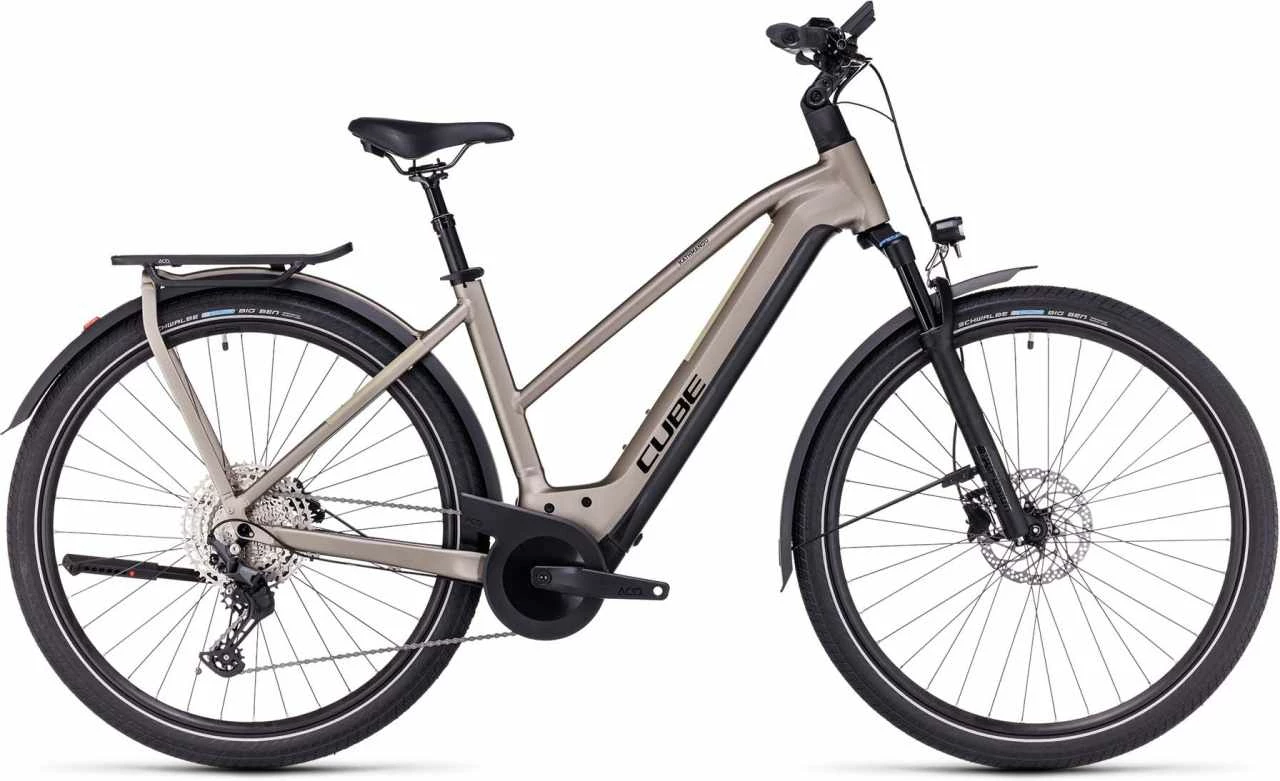 Cube Kathmandu Hybrid Pro 750 Flashstone N Black E-Bike Trekkingrad Damen