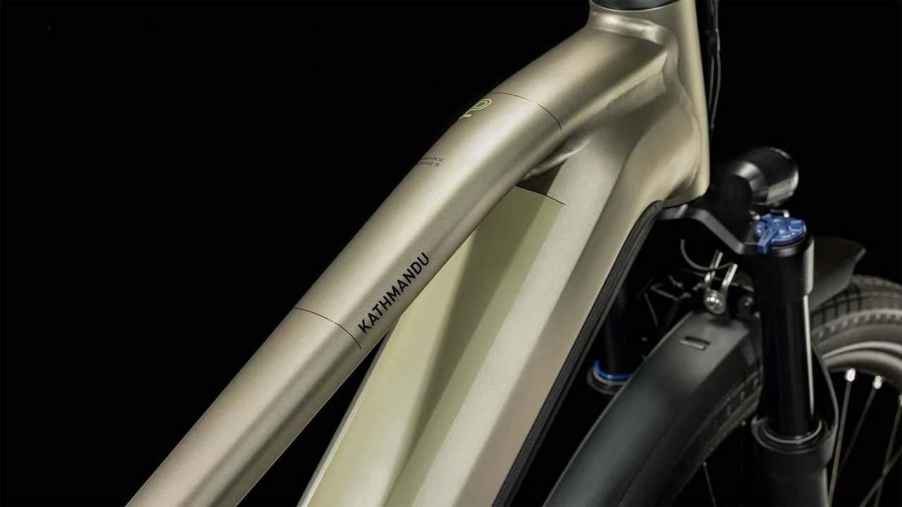 Cube Kathmandu Hybrid Pro 750 Flashstone N Black E-Bike Trekkingrad Damen â Bild 2