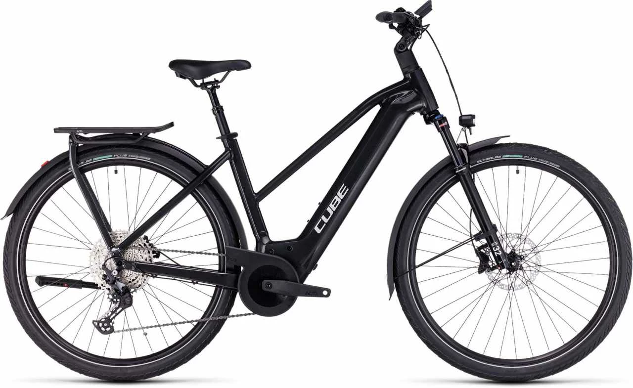 Cube Kathmandu Hybrid EXC 750 Grey N Silver E-Bike Trekkingrad Damen