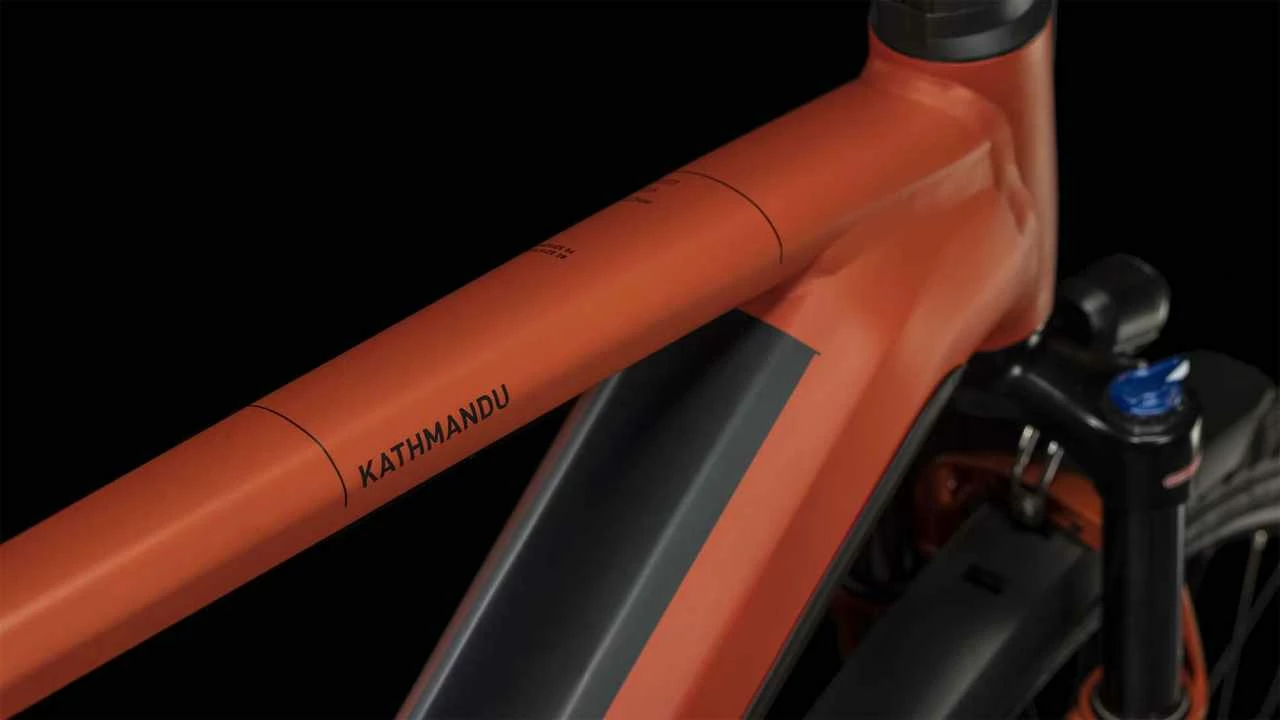 Cube Kathmandu Hybrid EXC 750 Red N Black E-Bike Trekkingrad Herren â Bild 2