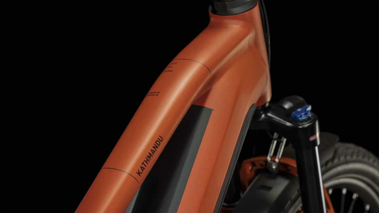 Cube Kathmandu Hybrid EXC 750 Red N Black E-Bike Trekkingrad Damen â Bild 3