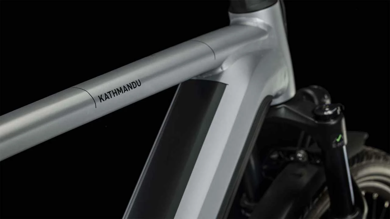 Cube Kathmandu Hybrid SLX 750 Polarsilver N Black E-Bike Trekkingrad Herren â Bild 2