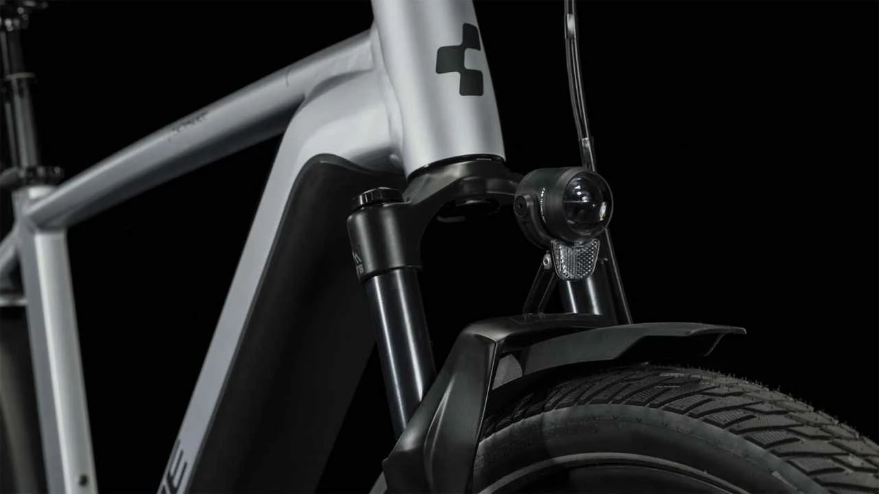 Cube Kathmandu Hybrid SLX 750 Polarsilver N Black E-Bike Trekkingrad Herren â Bild 7