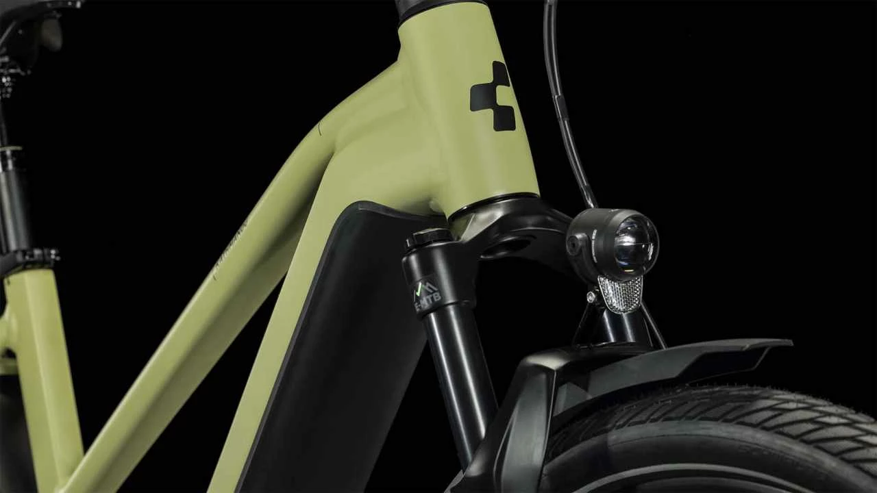 Cube Kathmandu Hybrid SLX 750 Green N Olive E-Bike Trekkingrad Damen â Bild 6