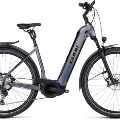 Cube Kathmandu Hybrid SLT 750 Prizmsilver N Grey E-Bike Trekkingrad Tiefeinsteiger