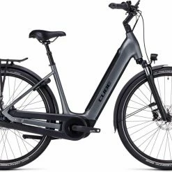 Cube Supreme Hybrid Pro 625 Flashgrey N Black E-Bike Trekkingrad Tiefeinsteiger