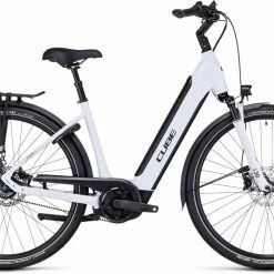 Cube Supreme Hybrid EXC 625 Flashwhite N Black E-Bike Trekkingrad Tiefeinsteiger