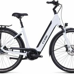 Cube Supreme RT Hybrid EXC 500 Flashwhite N Black E-Bike Trekkingrad Tiefeinsteiger