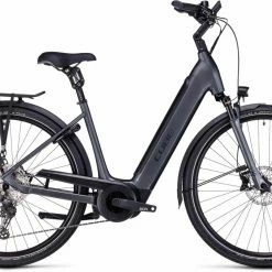 Cube Supreme Sport Hybrid EXC 625 Graphite N Black E-Bike Trekkingrad Tiefeinsteiger