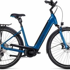 Cube Supreme Sport Hybrid EXC 625 Blue N Black E-Bike Trekkingrad Tiefeinsteiger