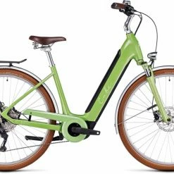 Cube Ella Ride Hybrid 500 Green N Green Retro E-Bike Trekkingrad Tiefeinsteiger