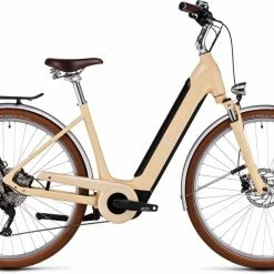 Cube Ella Ride Hybrid 500 Honey N White Retro E-Bike Trekkingrad Tiefeinsteiger