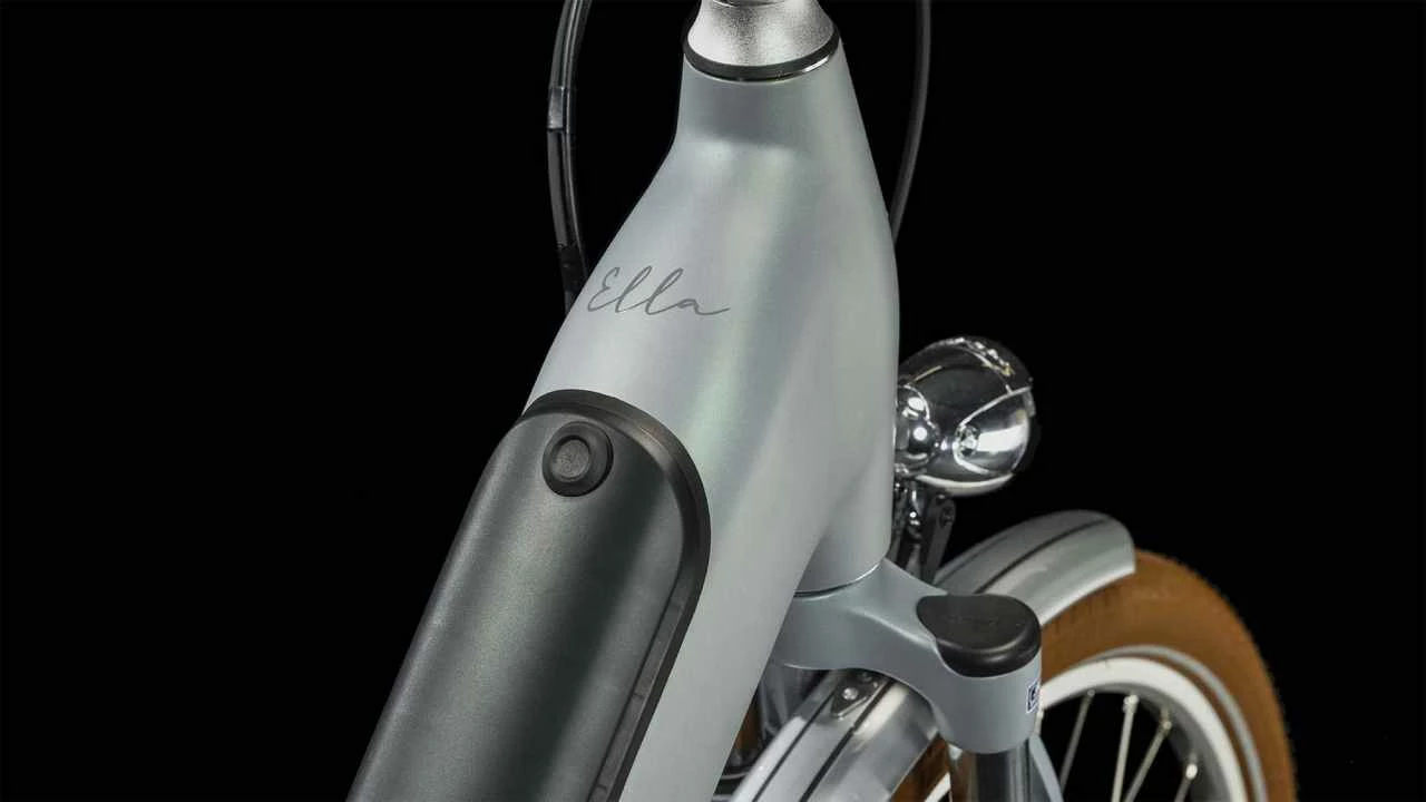 Cube Ella Cruise Hybrid 500 Metallicstone N Grey Retro E-Bike Trekkingrad Tiefeinsteiger â Bild 2