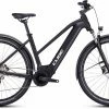 Cube Nuride Hybrid Pro 625 Allroad Black N Metal E-Bike Trekkingrad Damen