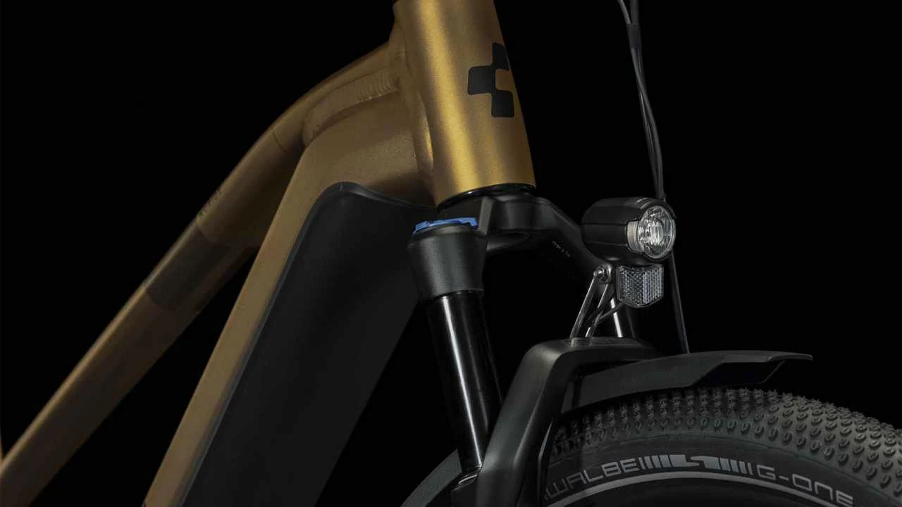 Cube Nuride Hybrid EXC 625 Allroad Caramel N Black E-Bike Trekkingrad Damen â Bild 5